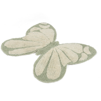 Butterfly Bliss Tufted Bathmat