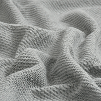 Solid Grey Throw