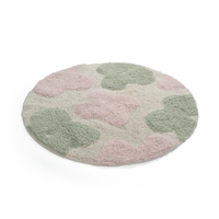 Bloom Dream Round Tufted Bathmat