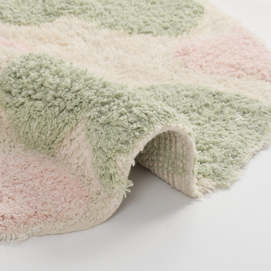 Bloom Dream Round Tufted Bathmat