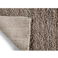 Tufted Striped Bathroom Rug - Sashaaworld