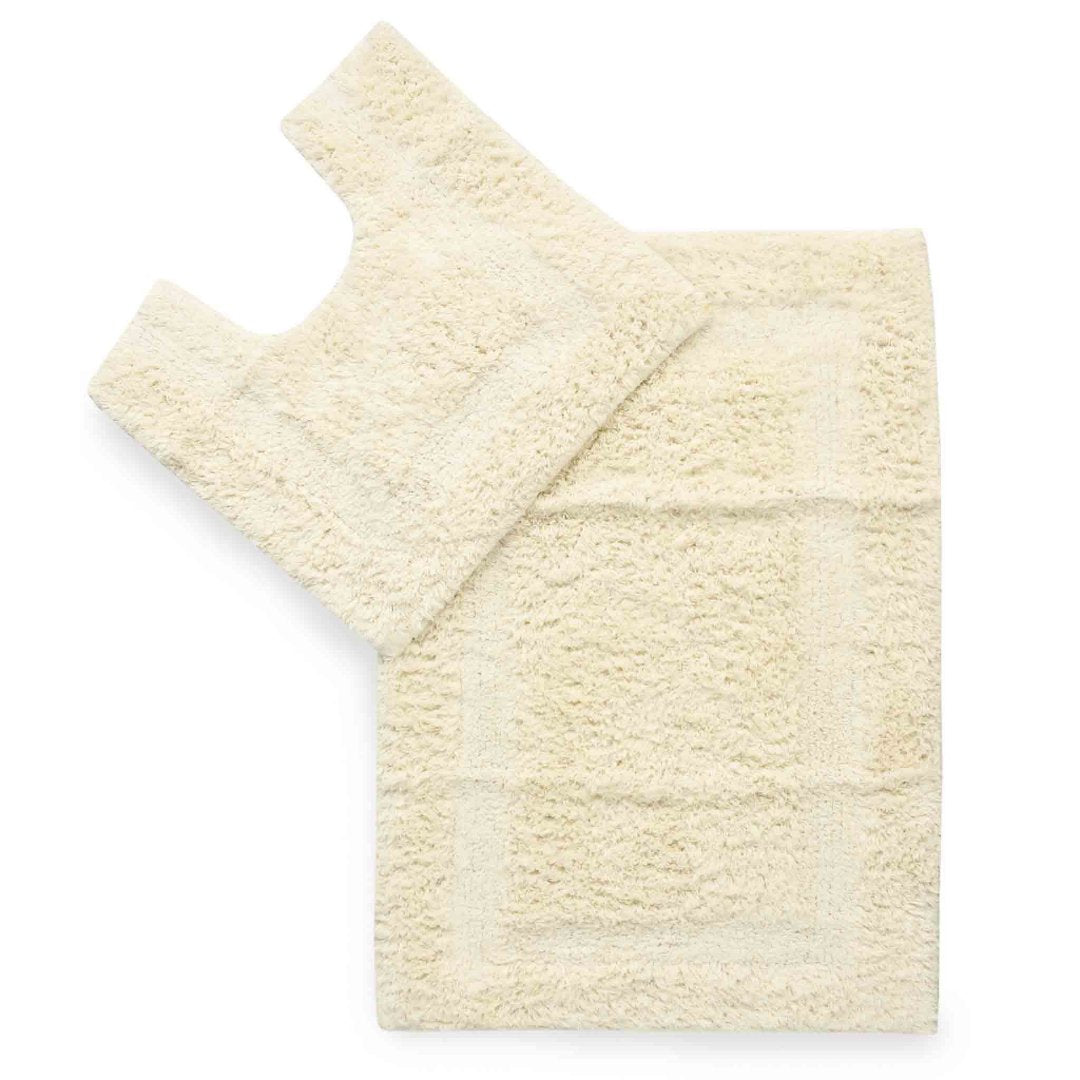 Anti-skid Solid Bathmat and Contour set