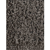 Anti-skid Solid Bathmat and Contour set Grey 