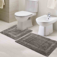 Anti-skid Solid Bathmat and Contour set