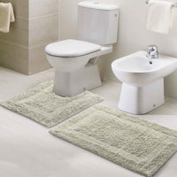 Anti-skid Solid Bathmat and Contour set