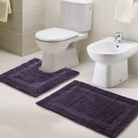 Anti-skid Solid Bathmat and Contour set