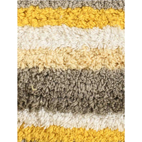 Anti skid Striped Bathmat and Contour set