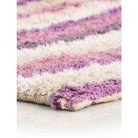 Anti skid Striped Bathmat and Contour set