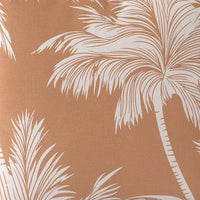 Palm Tree Printed Cotton Cushion Cover