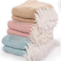 Soft Cotton Bed Throw