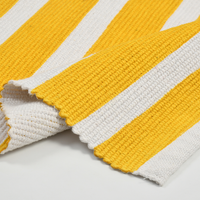 Mustard Striped Rug