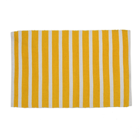 Mustard Striped Rug