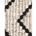 Diamond and Chevron Pattern Cotton Rug