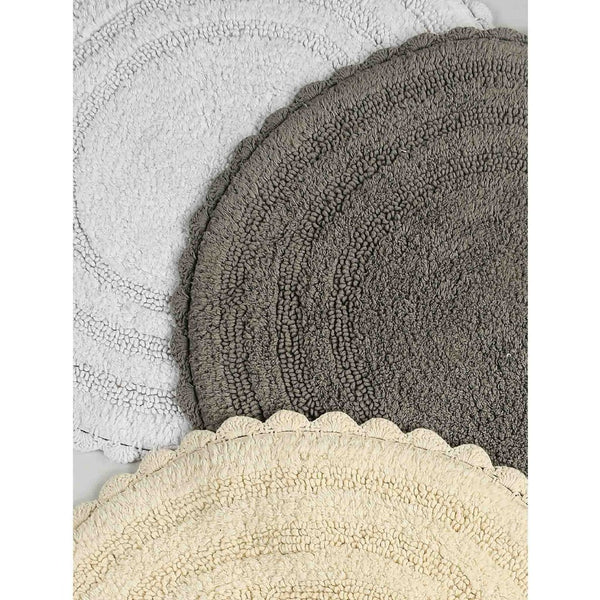 Sashaa World Round Reversible Crochet Bathmat