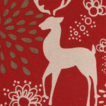 Reindeer Print Cushion Cover