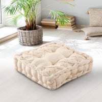 Cream Floor Cushion