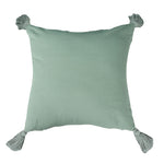 Green X-Tufted Cushion Cover