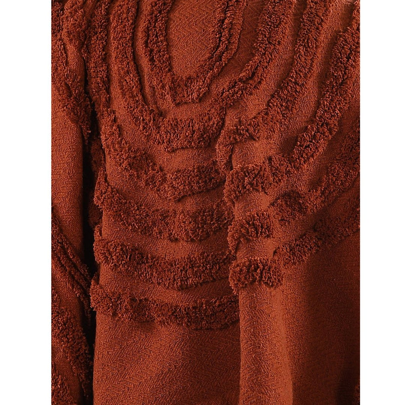 Cotton Tufted Throw Blanket