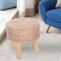 Circle of Life Jute Stool- Pink