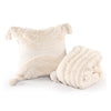 Cotton Tufted Throw Blanket