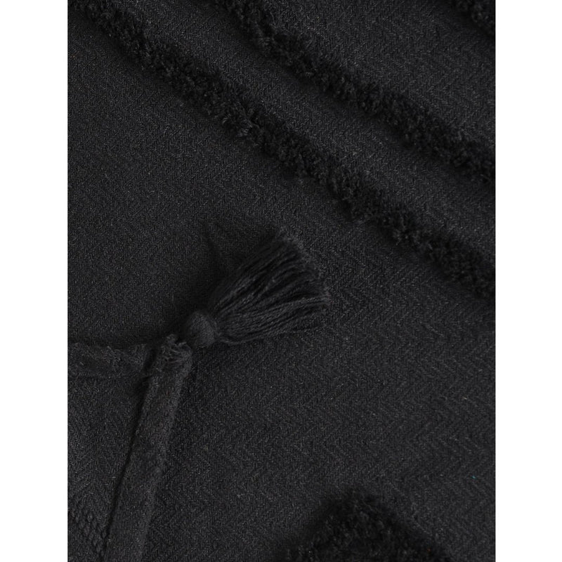 Cotton Tufted Throw Blanket