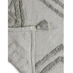Cotton Tufted Throw Blanket