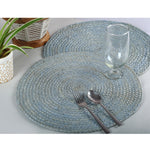 Jute Placemats in Blue