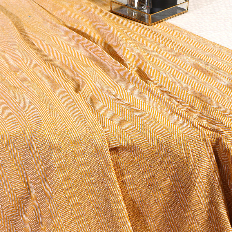 Yellow-White XL Throw