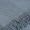 Grey-Blue Cotton Throw