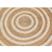 Round Jute Rug- sashaaworld