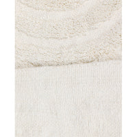 Cotton Tufted Rug in Ivory