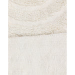 Cotton Tufted Rug in Ivory