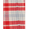 Red & White Check Rug