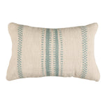 Blue-Striped Lumbar Cushion