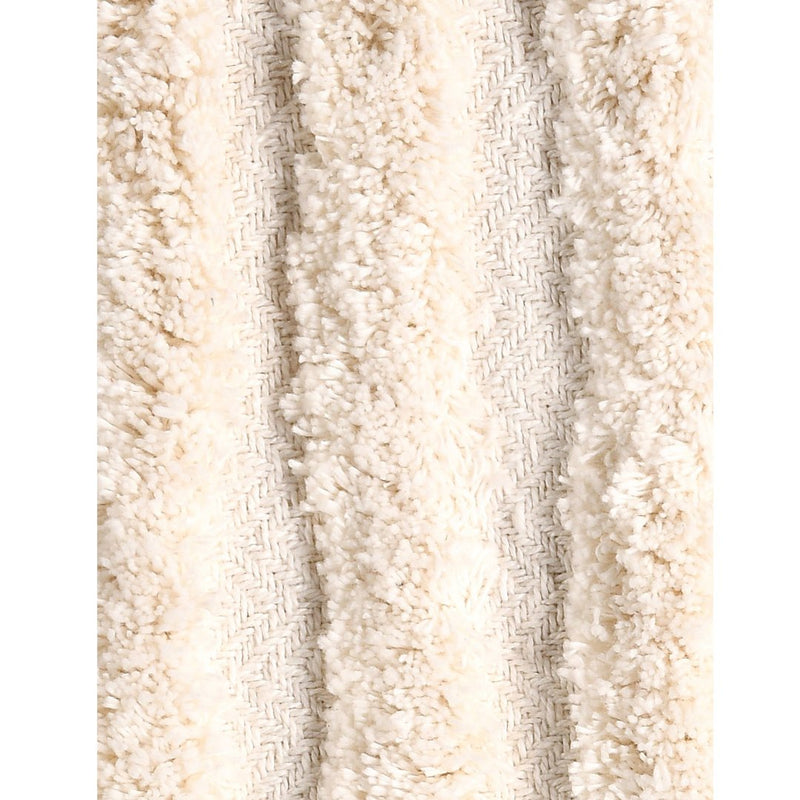 Cotton Tufted Throw Blanket