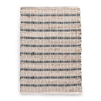 Jute and Cotton Striped Rug