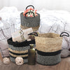 Jute & Cotton Basket Set of 3