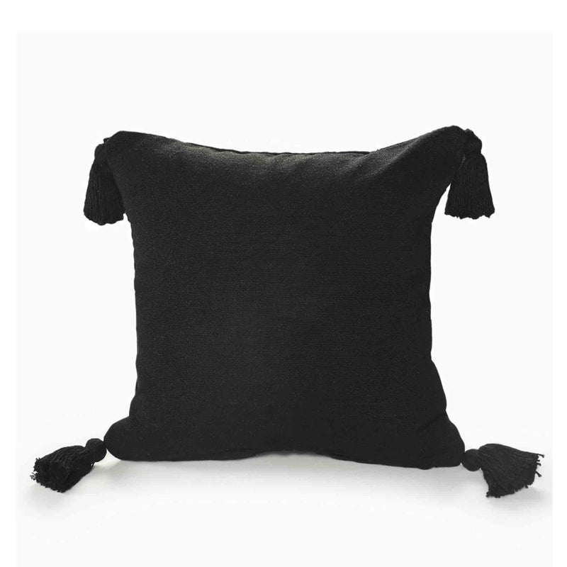 Vibrant Cushion Covers (Set of 2) in Black