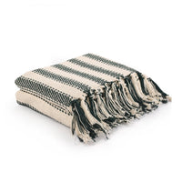 Striped Sofa Throw