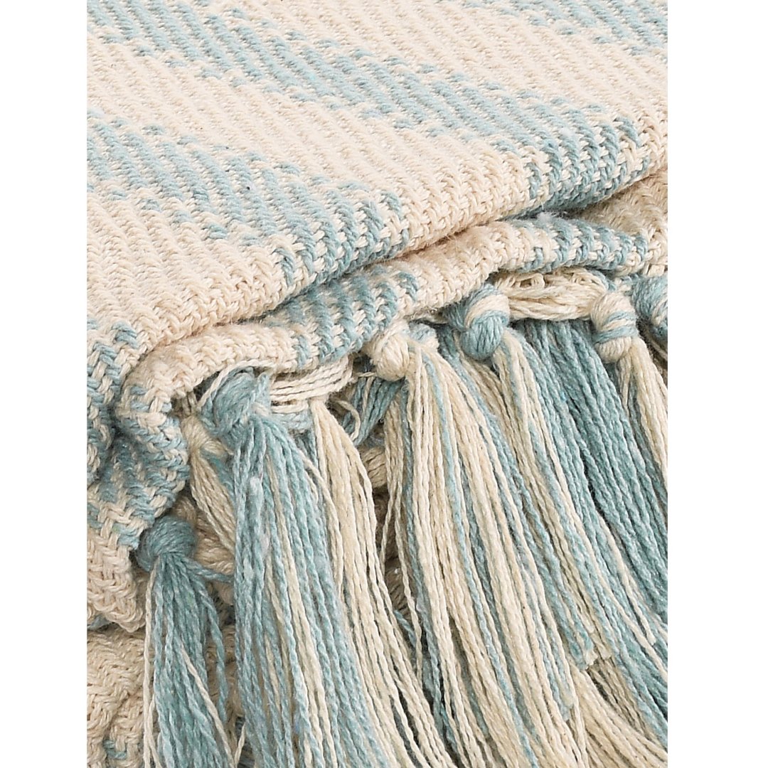 Striped Sofa Throw- sashaaworld