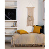 Macramé Wall Hanging with Magazine Holder