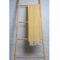 Yellow Soft Throw