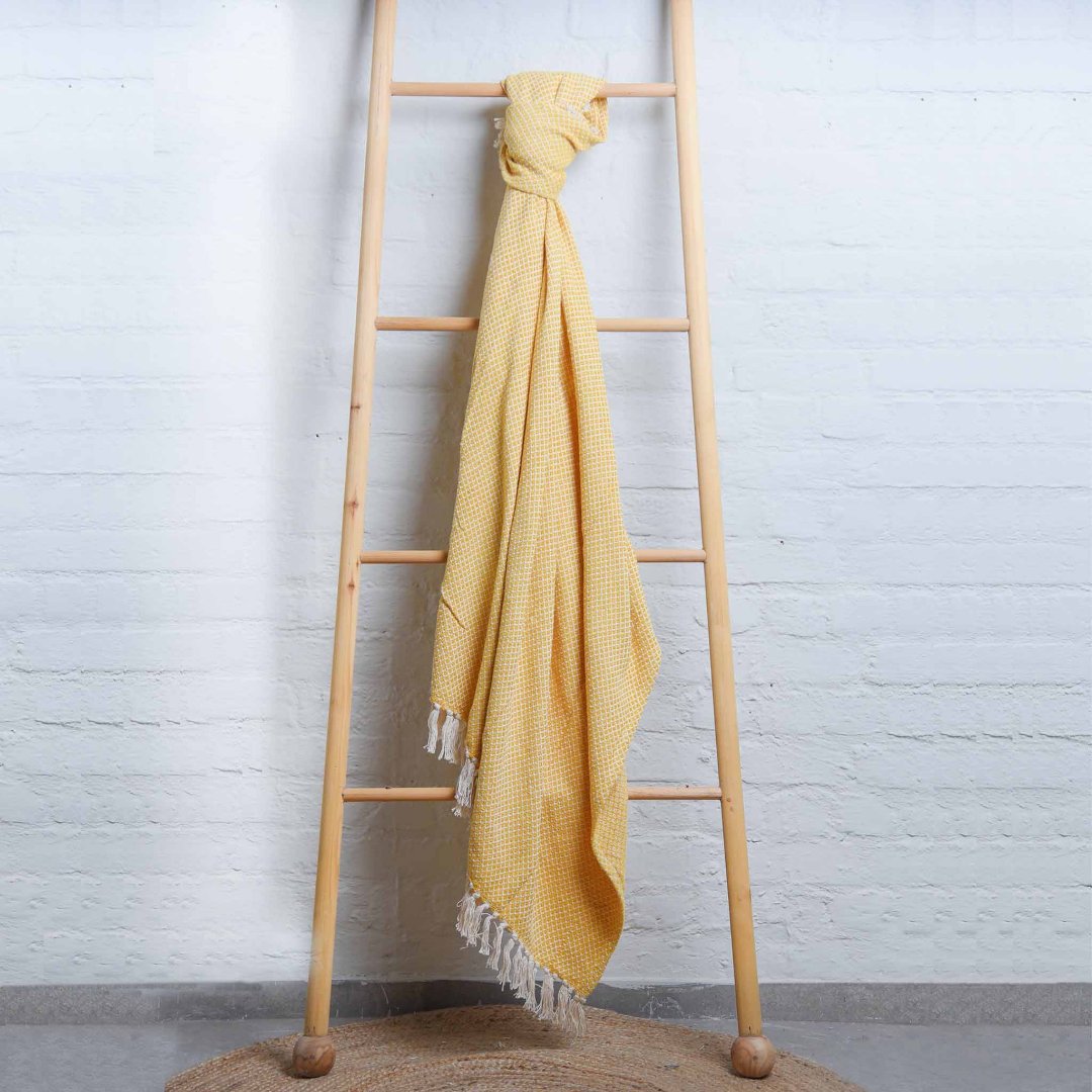 Yellow Soft Throw - Sashaaworld