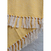 Yellow Soft Throw