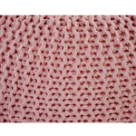 Knitted Pouf Pink