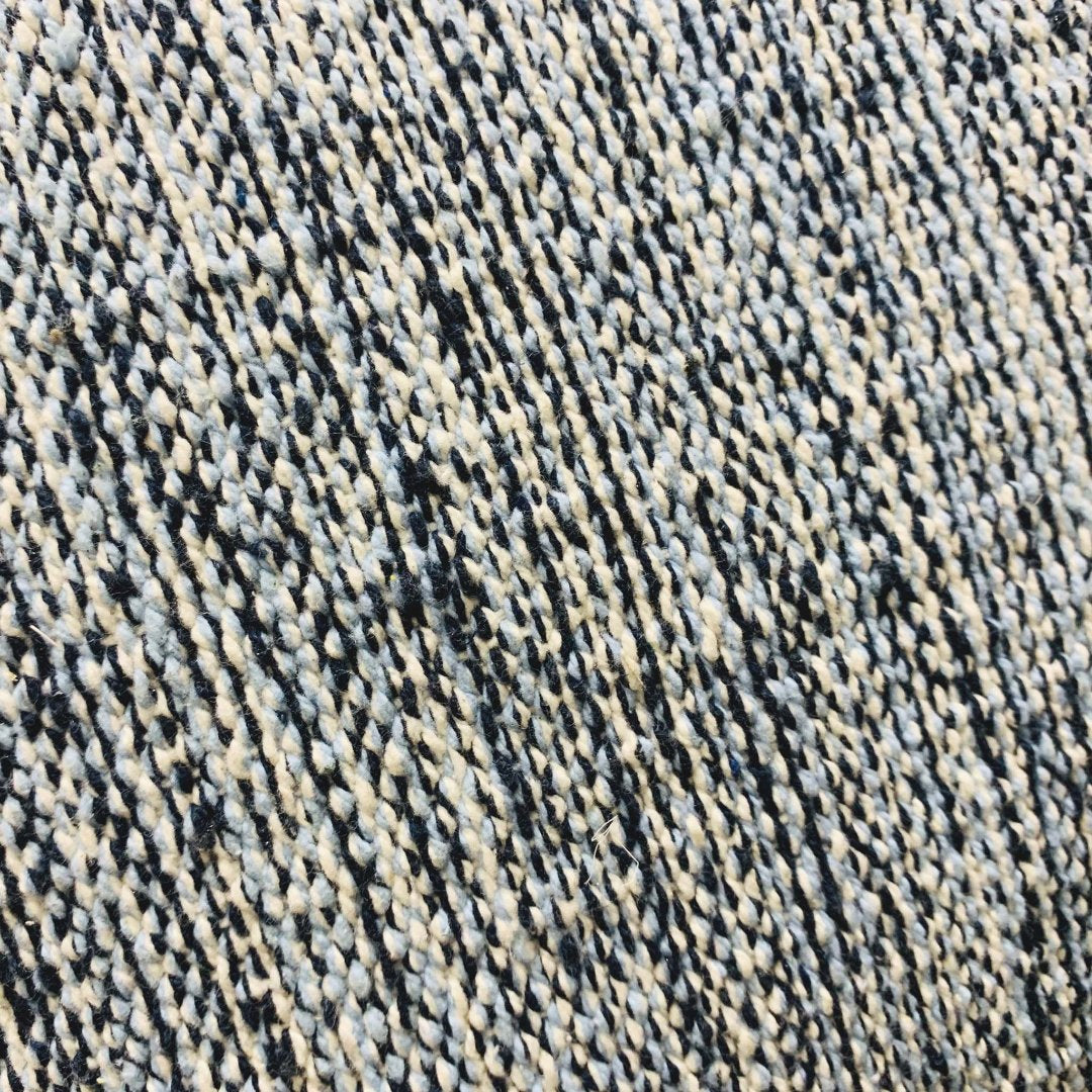 Woven Mélange Blue Cushion Cover - sashaaworld