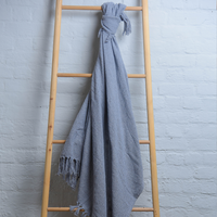 Solid Grey Throw - Sashaaworld