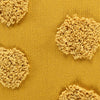 Gold Tufted Dots Cushion - Sashaaworld