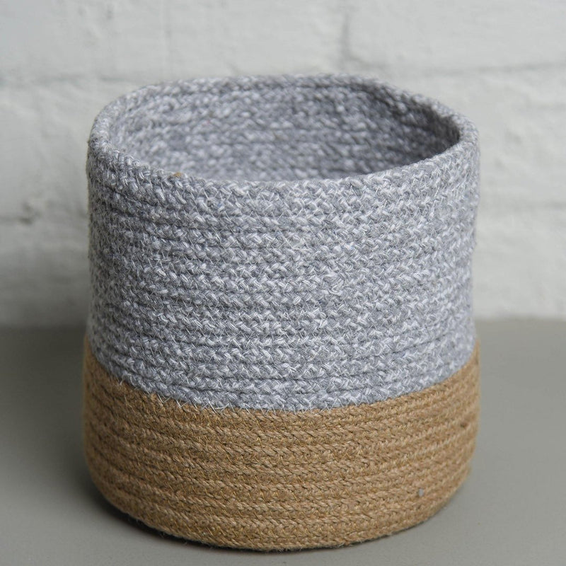 Grey Basket Set - Sashaaworld