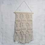 Natural Macramé  Wall Hanging - Sashaaworld